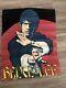 Bruce Lee Flocked Black Light Vintage 1976 Rare Poster 20x28 In