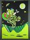 Butterfly Vintage Blacklight Poster C. 1970, Robert Byrd