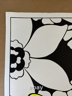 Butterfly vintage blacklight poster day glow artko studios original butterflies