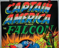CAPTAIN AMERICA and THE FALCON THIRD EYE MARVEL BLACKLIGHT POSTER