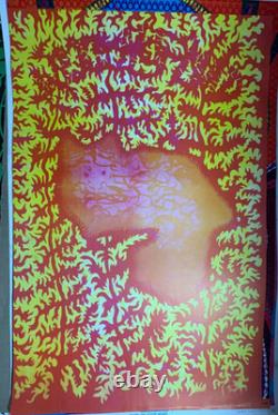 CHESHIRE CAT VINTAGE 1960's EAST TOTEM WEST HEADSHOP POSTER By Joe McHugh -NICE