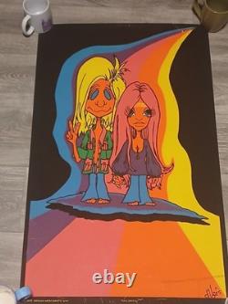 CHILDREN ORIGINAL DREAM MERCHANTS NYC BLACKLIGHT POSTER 1970 (VeryFine-)
