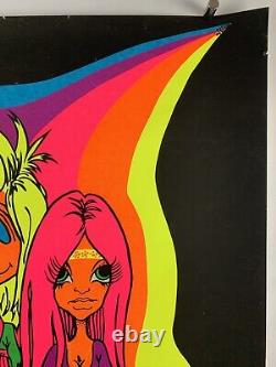 CHILDREN ORIGINAL DREAM MERCHANTS NYC BLACKLIGHT POSTER 1970 (VeryFine-)