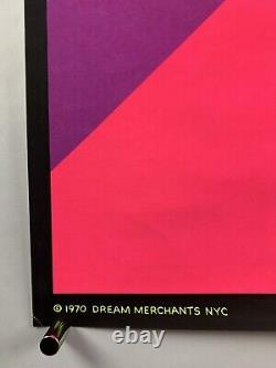 CHILDREN ORIGINAL DREAM MERCHANTS NYC BLACKLIGHT POSTER 1970 (VeryFine-)