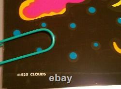 CLOUDS 1967 VINTAGE BLACKLIGHT POSTER THE THIRD EYE By Roberta Bell -NICE