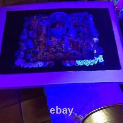 COLLECTION OF 22 Black Light Posters Flocked, 24 x 36 with new frames FREE SHIP