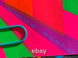 CONVENTION VINTAGE 1970 THIRD EYE BLACKLIGHT POSTER By ROY AHLGREN #310