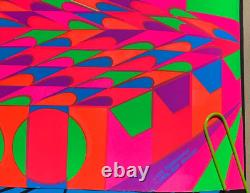 CONVENTION VINTAGE 1970 THIRD EYE BLACKLIGHT POSTER By ROY AHLGREN #310