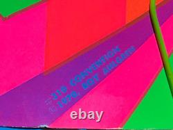CONVENTION VINTAGE 1970 THIRD EYE BLACKLIGHT POSTER By ROY AHLGREN #310