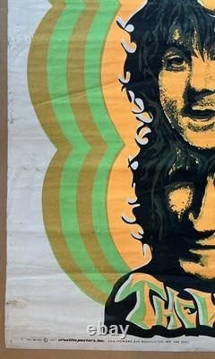 CREATIVE POSTERS INC The Who DAIL BEEGHLY Black Light'71 ORIG RARE