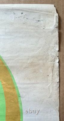 CREATIVE POSTERS INC The Who DAIL BEEGHLY Black Light'71 ORIG RARE