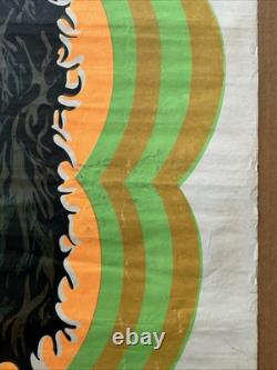 CREATIVE POSTERS INC The Who DAIL BEEGHLY Black Light'71 ORIG RARE