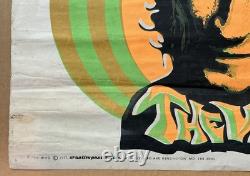 CREATIVE POSTERS INC The Who DAIL BEEGHLY Black Light'71 ORIG RARE