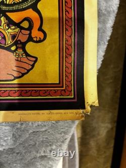 C. Keelan 1967 Psychedelic Poster Let Us Then Free From Hate Hippie Art VTG