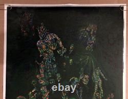 Cacophony Age & Garden Of Eden Original Vintage Blacklight Poster Satty Rare'67