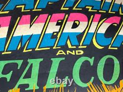 Captain America Marvel Comics Vintage 1971 Blacklight Poster The Third Eye #4015