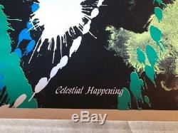 Celestial Happening Original Vintage Poster Psychedelic Pin-up 1960s Leon