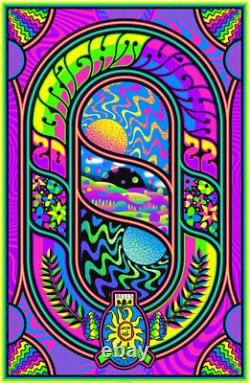 Chris Gallen Bell's Brewery Oberon Bright Night blacklight poster