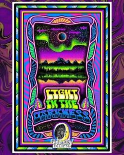 Chris Gallen Light in the Darkness limited-edition blacklight poster