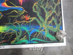Come fly with me 1970's black light poster vintage psychedelic C2350
