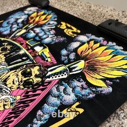 Convoy Trucker Blacklight Poster 31 Nate Owens 1970s Vintage Flocked Masher