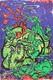 Crazy Dragons Original Vintage 1968 Blacklight Poster 24x36 By Commune Cool