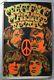 Creedence Clearwater Revival Vintage Blacklight Poster 1970 Pinup Beeghly Ccr