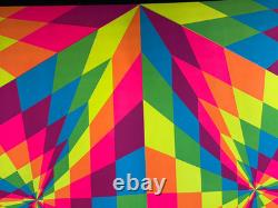 DEEP DEEP VINTAGE 1970's BLACKLIGHT HEADSHOP COCORICO POSTER By Nancy Parker