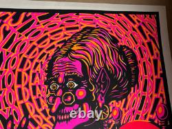 DIRTY OLD LADY I CAN DIG IT VINTAGE 1968 BLACKLIGHT POSTER By SYNTHETIC TRIPS