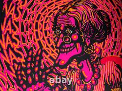 DIRTY OLD LADY I CAN DIG IT VINTAGE 1968 BLACKLIGHT POSTER By SYNTHETIC TRIPS