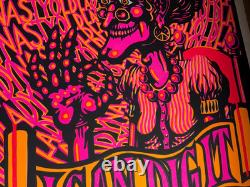 DIRTY OLD LADY I CAN DIG IT VINTAGE 1968 BLACKLIGHT POSTER By SYNTHETIC TRIPS