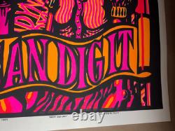 DIRTY OLD LADY I CAN DIG IT VINTAGE 1968 BLACKLIGHT POSTER By SYNTHETIC TRIPS