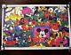 Disney After Dark Vintage 1970's Blacklight Headshop Poster By Wolly Wood Orgy