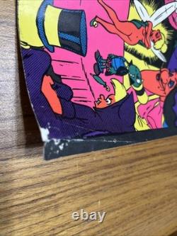 DISNEY After Dark Vintage Black light Poster By Wolly Wood 23.5 X 14.5No Border