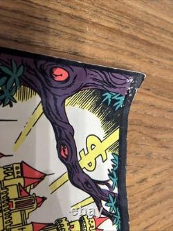 DISNEY After Dark Vintage Black light Poster By Wolly Wood 23.5 X 14.5No Border