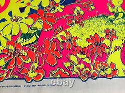 DOVOVAN VINTAGE 1968 BLACKLIGHT ROCK & ROLL POSTER By Gary Patterson