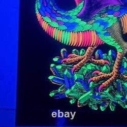 DRAGON 1970's VINTAGE BLACKLIGHT POSTER By M. C. Escher True Vintage Original