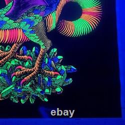 DRAGON 1970's VINTAGE BLACKLIGHT POSTER By M. C. Escher True Vintage Original