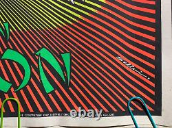 DRAGON DRAGON DRAGON 1970 VINTAGE HEADSHOP BLACKLIGHT POSTER By SOLINI -NICE