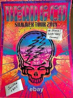 Dead Company Summer Tour Poster 2019 BLACKLIGHT LTD NUMBERED #/1400