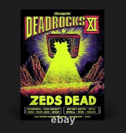 Deadrocks XI Blacklight Velvet Poster