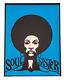 Detretro313 Rare 1969 Soul Sister #10 Blacklight Poster 17 X 21 1/2