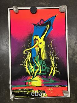 Devil Woman 1971 black light poster vintage psychedelic C2638