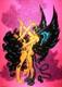 Devil's Disciples Vintage Blacklight Poster By Michel Art 25x35