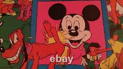 Disney After Dark Collage Art'60's Blacklight Wally Wood Headshop 23x35 Poster