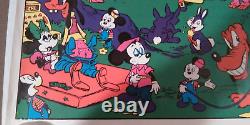 Disney After Dark Collage Art'60's Blacklight Wally Wood Headshop 23x35 Poster