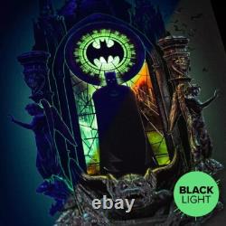 Displate Batman Limited Edition Batman on Watch Metal Poster Black Light