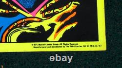 Doctor Strange Meets Eternity 1971 Third Eye Black Light Poster Gene Colan
