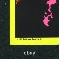 Doctor Strange Meets Eternity 1971 Third Eye Black Light Poster Gene Colan