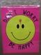 Don't Worry Be Happy Vintage Black Light Poster 1989 Love 18573
